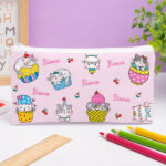 Astuccio per Bambini Gattini Personalizzato Miniatura di Astuccio per Bambini Gattini Personalizzato