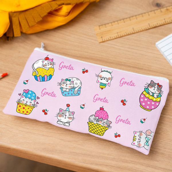 Astuccio per Bambini Gattini Personalizzato
