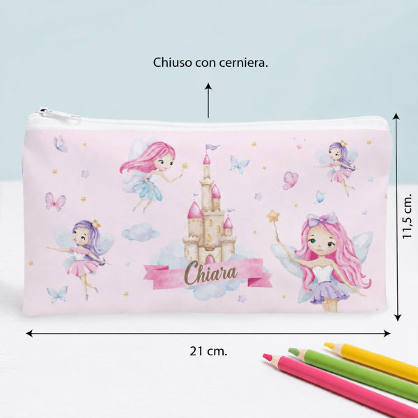 Astuccio per Bambini Fate Personalizzato