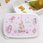 Portapranzo per Bambini Fate Personalizzato Miniatura di Portapranzo per Bambini Fate Personalizzato
