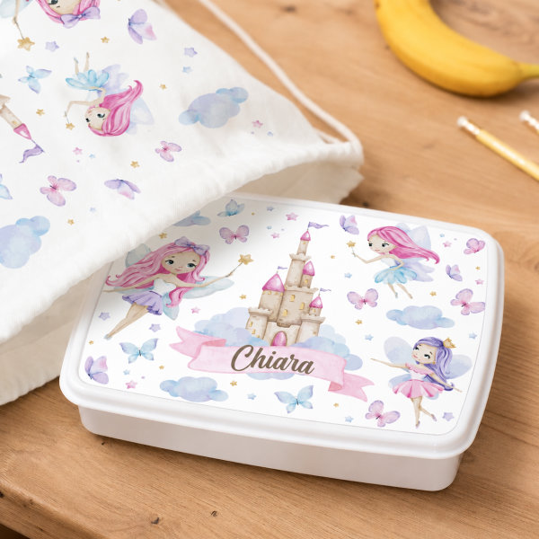 Portapranzo per Bambini Fate Personalizzato
