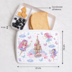 Miniatura di Portapranzo per Bambini Fate Personalizzato