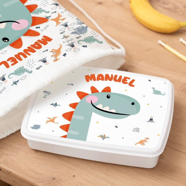 Portapranzo per Bambini Animali Colorati Personalizzato