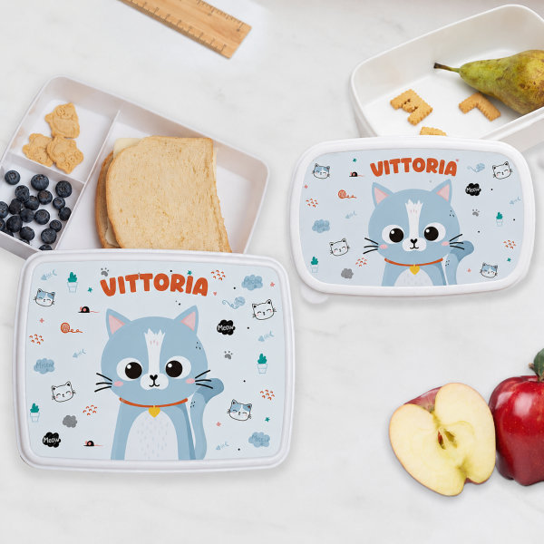 Portapranzo per Bambini Animali Colorati Personalizzato