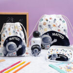 Miniatura di Portapranzo per Bambini con Astronauta nello Spazio personalizzato