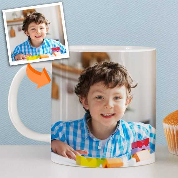 Tazza Infrangibile per Bambini con Foto Personalizzata