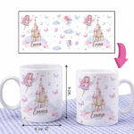 Miniatura di Tazza Infrangibile per Bambini Fate con Nome Personalizzata