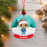 Miniatura di Set di Decorazioni per Albero di Natale Funko con Nomi personalizzate