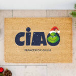 Miniatura di Zerbino di Natale Grinch con Nome personalizzato
