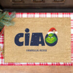 Miniatura di Zerbino di Natale Grinch con Nome personalizzato