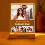 Candeeiro Retratos personalizado Miniatura de Candeeiro Retratos personalizado