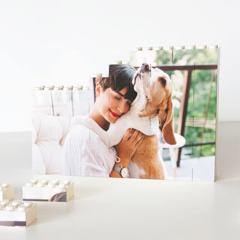 Puzzle de Blocos com Foto Personalizado