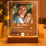 Miniatura de Candeeiro Spotify personalizado