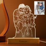 Miniatura de Candeeiro ilustrado 3D personalizado