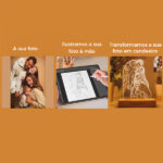 Miniatura de Candeeiro ilustrado 3D personalizado