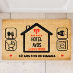 Capacho Hotel Avós personalizado Miniatura de Capacho Hotel Avós personalizado