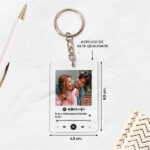 Miniatura de Porta-chaves Spotify personalizado