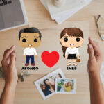 Miniatura de Placa Funkos com Nomes personalizada