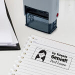 Carimbo personalizado para Professores com Desenho e Nome Miniatura de Carimbo personalizado para Professores com Desenho e Nome