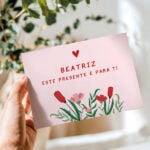 Cartão de presente com dedicação personalizada Miniatura de Cartão de presente com dedicação personalizada