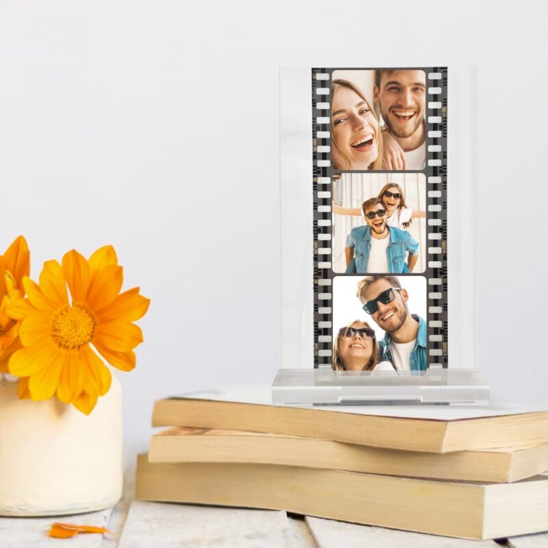 Placa Carretel de Fotografias Personalizada
