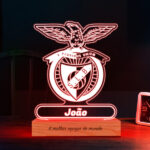 Miniatura de Candeeiro Escudo Benfica personalizada