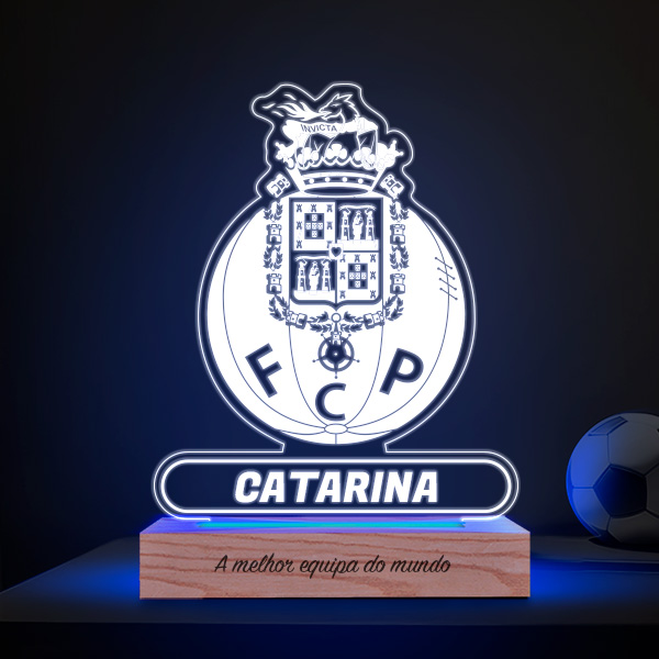 Candeeiro Escudo FC Porto personalizada
