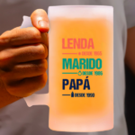 Caneca de Cerveja Lenda personalizada Miniatura de Caneca de Cerveja Lenda personalizada