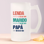 Miniatura de Caneca de Cerveja Lenda personalizada