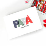 Miniatura de Caixa de Doces Pai Colorida personalizada