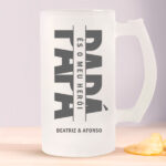 Miniatura de Caneca de Cerveja Pai personalizada