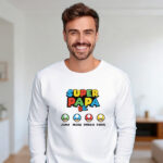 Miniatura de Pijama Super Papá com Nomes personalizados