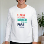 Miniatura de Pijama Lenda, Marido e Pai com Texto personalizado