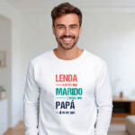Miniatura de Pijama Lenda, Marido e Pai com Texto personalizado