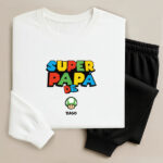 Pijama Super Papá com Nomes personalizados Miniatura de Pijama Super Papá com Nomes personalizados