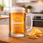 Miniatura de Caneca de Cerveja para O Melhor com Textos personalizados