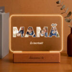 Miniatura de Candeeiro Mamã com fotos personalizado