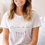 Miniatura de Pijama O Jardim da Mãe com Nomes personalizados
