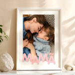 Miniatura de Póster para a Mãe com Fotografia personalizada