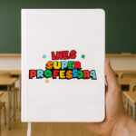 Caderno Super Professora com Nomes personalizados Miniatura de Caderno Super Professora com Nomes personalizados