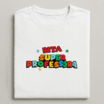 Miniatura de T-shirt Super Profe com Nomes personalizados