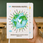 Caderno Planeta com Nomes personalizados Miniatura de Caderno Planeta com Nomes personalizados