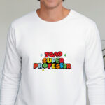 Miniatura de T-shirt Super Profe com Nomes personalizados