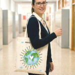 Miniatura de Tote Bag Planeta para Professores com Nomes personalizados