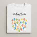 T-shirt Mãos para Professores com Nomes personalizados Miniatura de T-shirt Mãos para Professores com Nomes personalizados