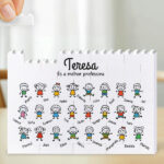 Puzzle de Blocos com Bonequinhos e Nomes personalizados Miniatura de Puzzle de Blocos com Bonequinhos e Nomes personalizados