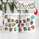 Caneca com Fotos dos Alunos e Texto personalizada Miniatura de Caneca com Fotos dos Alunos e Texto personalizada