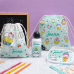 Miniatura de Garrafa Infantil Gatinhos Personalizada