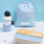 Miniatura de Garrafa Infantil Xadrez Personalizada