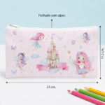 Miniatura de Estojo Infantil Fadas Personalizado